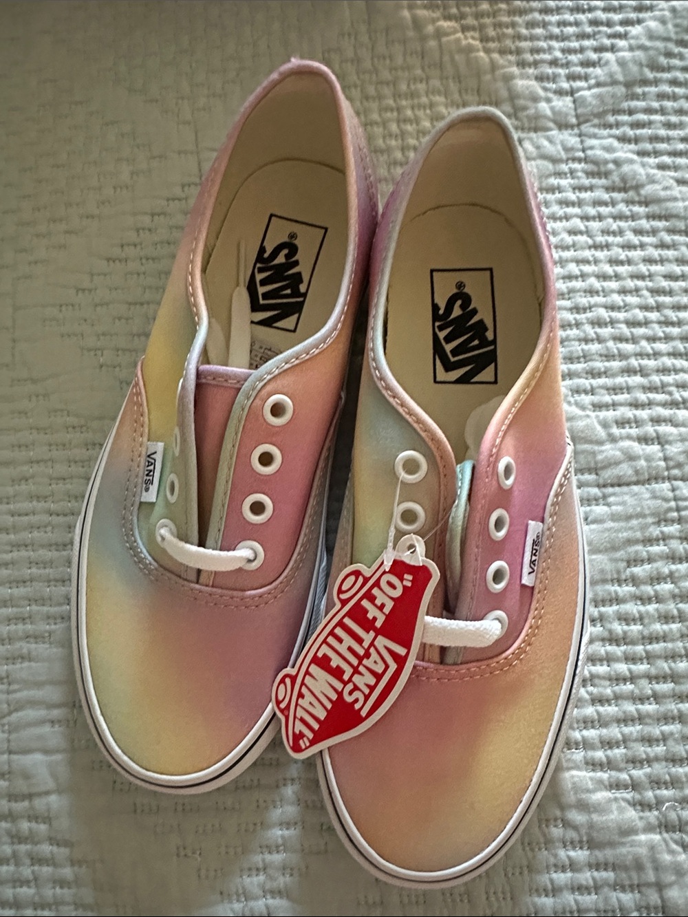 Vans Women's Aura Shift Sneakers - Pink, Peach, Cream